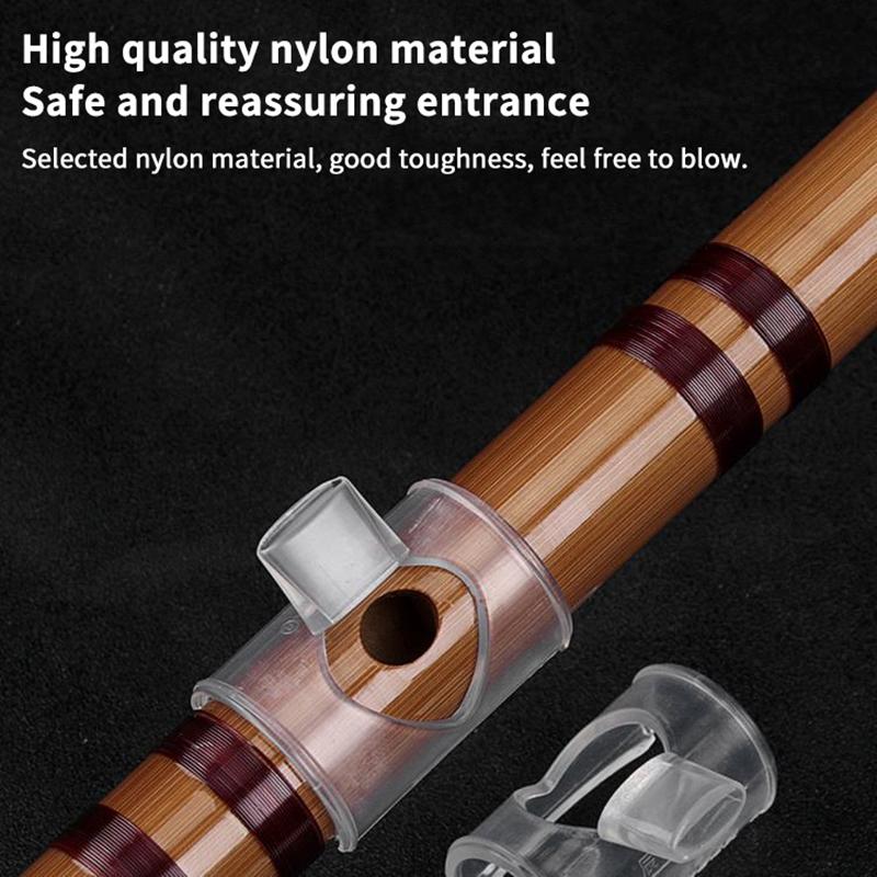 Musical Instrument Blow - Мундштук-свисток для бамбуковой флейты, упрощающий дыхание,