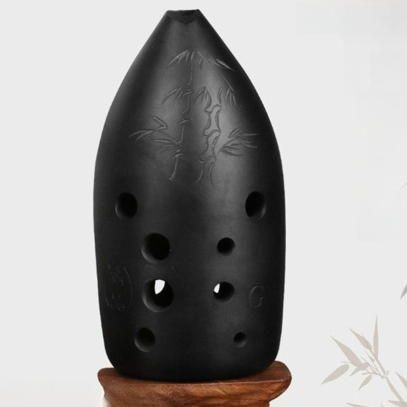 Musical Instrument Ancient - Профессиональная керамика Xun, черная 10-луночная керамика,