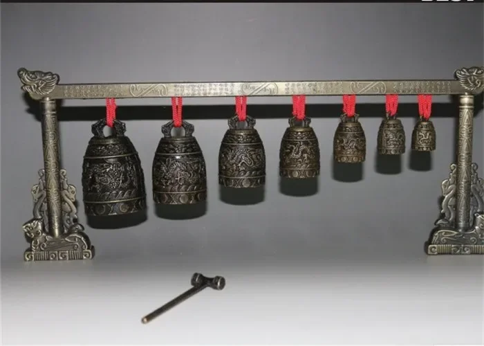 Musical Instrument Ancient - Китайские старинные бронзовые колокола, музыкальные инструменты,